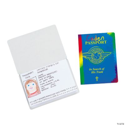 Magic Color Scratch Passport Booklets