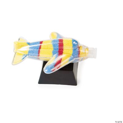 Awesome Adventure Airplane Sand Art Bottles