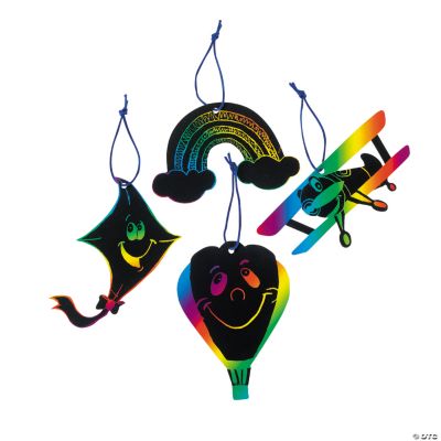 Magic Color Scratch Up & Away Ornaments