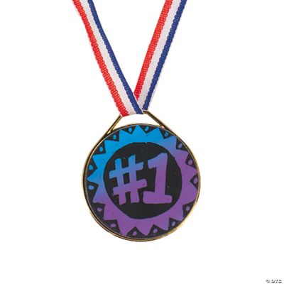 Magic Color Scratch Award Medals