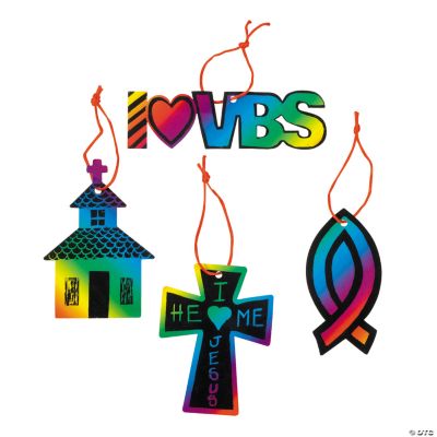 Magic Color Scratch VBS Ornaments