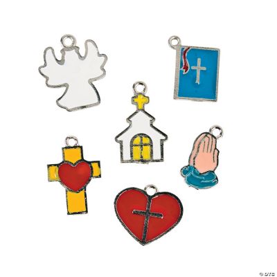 Religious Enamel Charms