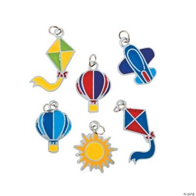 Up & Away Enamel Charms