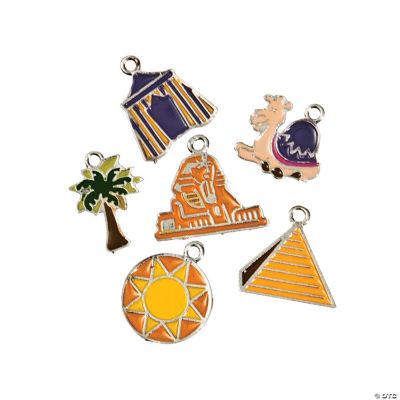 Desert Enamel Charms