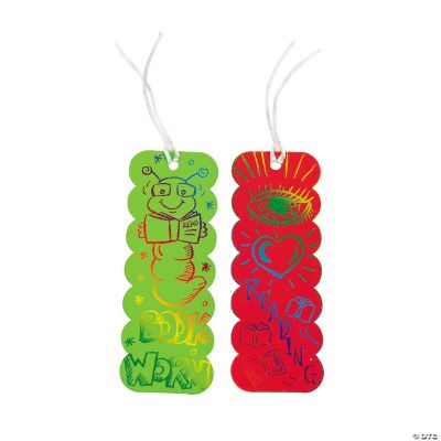 Magic Color Scratch Colored Bookmarks