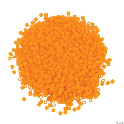 Orange Fuse Beads