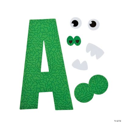 “A Is For Alligator” Letter A Craft Kit - Oriental Trading