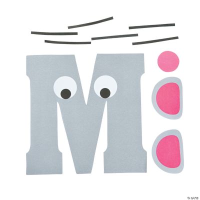 M Is For Mice Letter M Craft Kit Oriental Trading