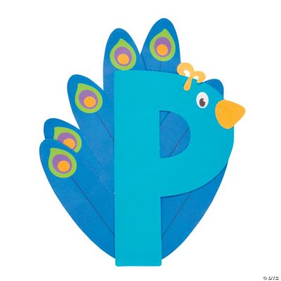 P Is For Peacocks Craft Kit