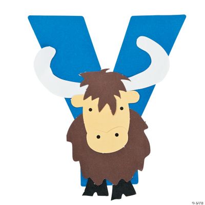 “Y Is For Yaks” Letter Y Craft Kit - Discontinued