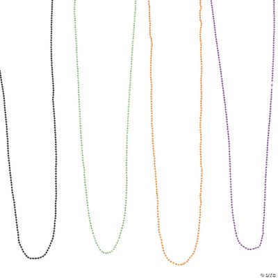 Halloween Ball Chain Necklaces