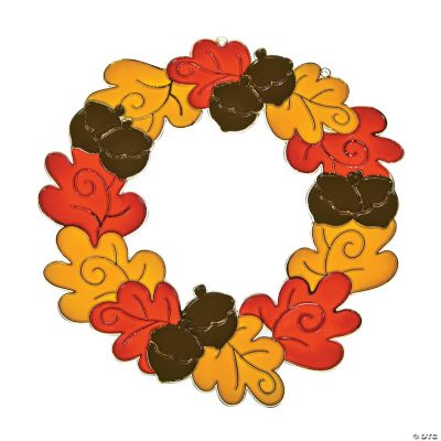 Fall Wreath Sun Catchers