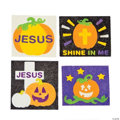 Christian Pumpkin Sand Art Craft Kit