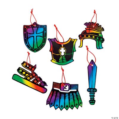Magic Color Scratch "Armor of God" Ornaments Discontinued