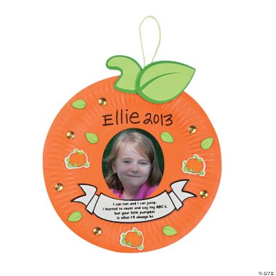 Paper Plate Pumpkin Poem Craft Kit