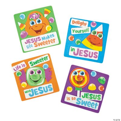 Sweet Treat Jesus Magnet Craft Kits