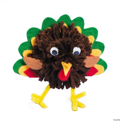 Pom-Pom Turkey Craft Kit