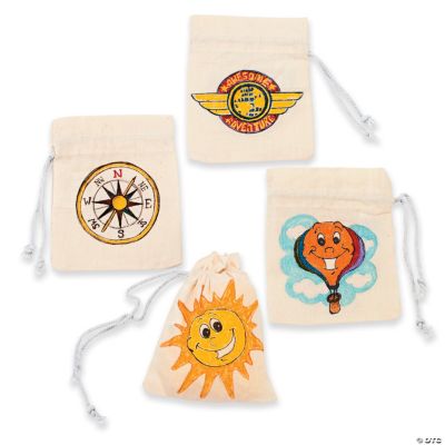 DIY Mini Drawstring Bags