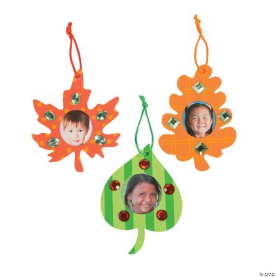 Fall Leaf Photo Frame Ornament Craft Kit