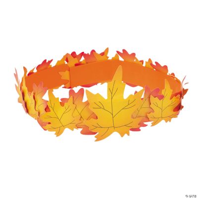 Fall Leaf Crown Craft Kit