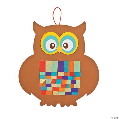 Tissue Paper Owl Craft Kit