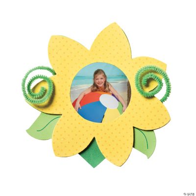 Sunflower Photo Frame Magnet Craft Kit