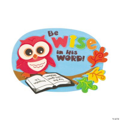 Inspirational Wise Owl Magnet Craft Kit