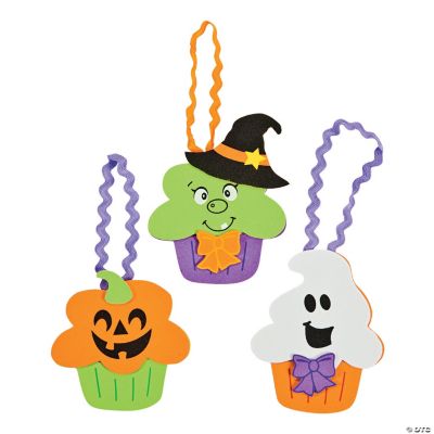 Halloween Character Cupcake Ornament Craft Kit