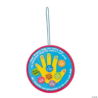 Handprint Prayer Sign Craft Kit