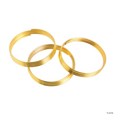 Goldtone Memory Wire Rings