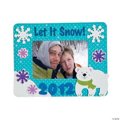 2012 Winter Photo Frame Magnet Craft Kit