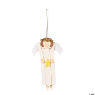 Angel Craft Stick Ornament Craft Kit