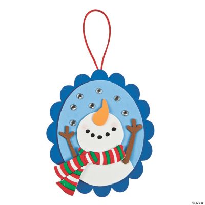 Snowing Snowman Ornament Craft Kit