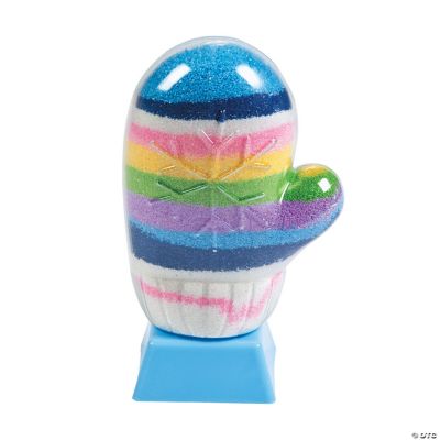 Mitten Sand Art Bottles