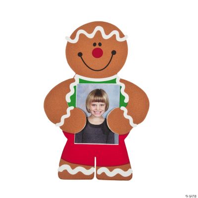 Gingerbread Photo Holder Magnets