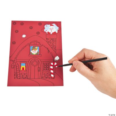 Scratch ‘N Reveal Santa’s Workshop Scenes