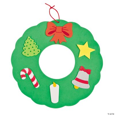 Symbols Of Christmas Wreath Craft Kit