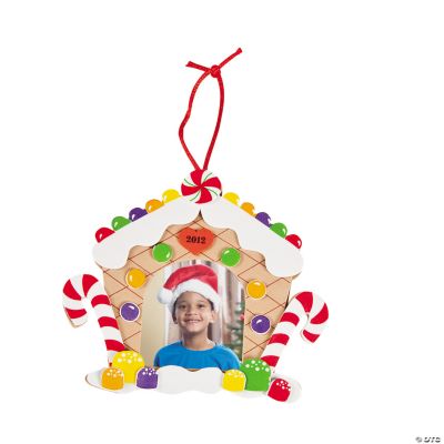 2012 Gingerbread House Photo Frame Ornament Craft Kit