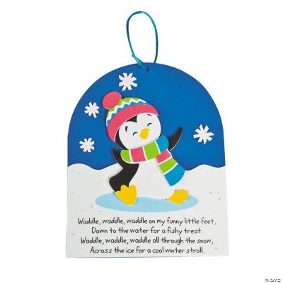Winter Penguin Sign Craft Kit