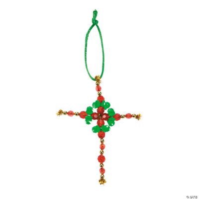 Beaded Cross Ornament Craft Kit