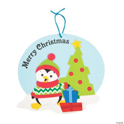 Christmas Penguin Sign Craft Kit