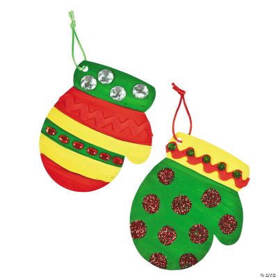 DIY Mitten Ornaments