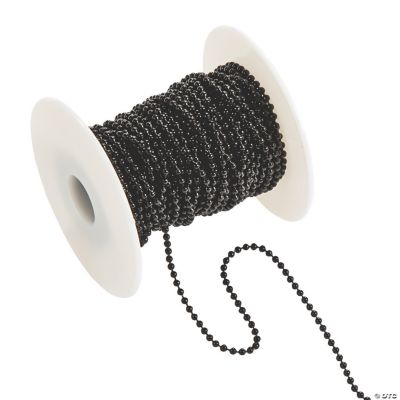 Black Ball Chain Spool