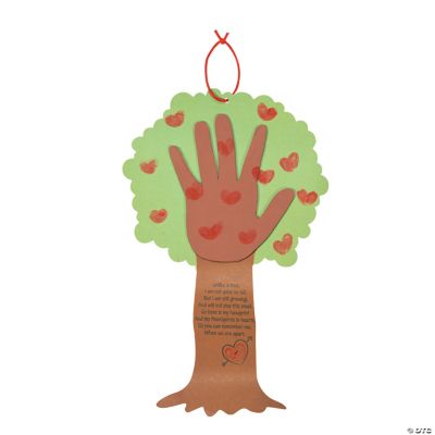 Valentine Tree Thumbprint Poem Craft Kit Oriental Trading