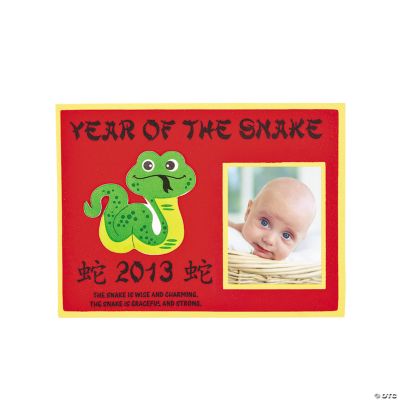 2013 “Year Of The Snake” Photo Frame Magnet Craft Kit