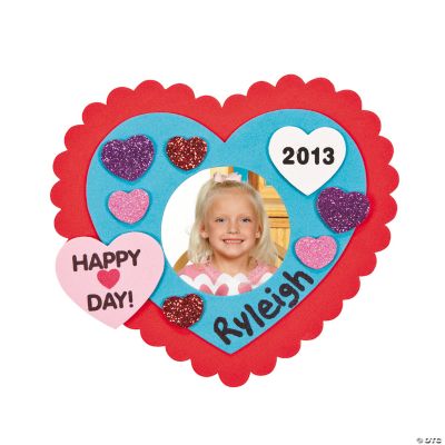 2013 Valentine’s Day Photo Frame Magnet Craft Kit