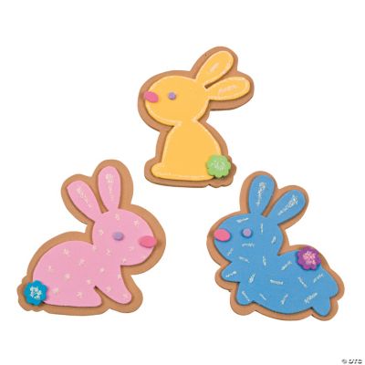 Easter Bunny Sugar Cookie Magnet Craft Kit