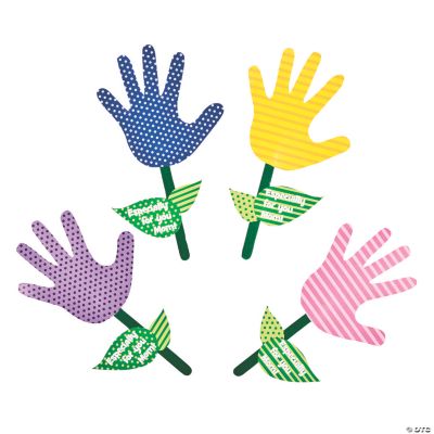Handprint Flowers For Mom Craft Kit