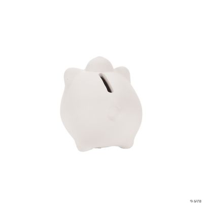 DIY Ceramic Mini Piggy Banks with Hat Oriental Trading