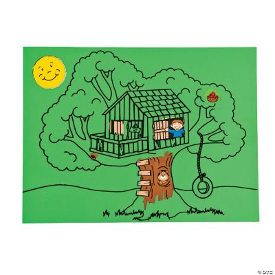Scratch ‘N Reveal Kids’ Tree Houses